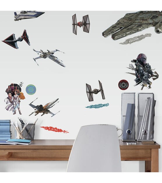 RoomMates Wall Decals Star Wars Episode IX Galactic Ships