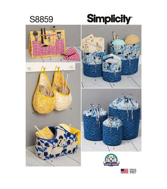 Simplicity S8859 Organizers Sewing Pattern
