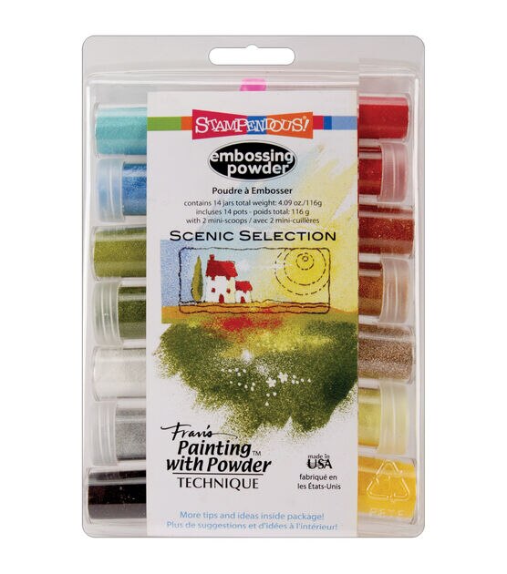 Stampendous Embossing Powder Selection Scenic Multi Color