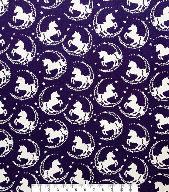 Unicorn Super Snuggle Flannel Fabric, , hi-res, image 2