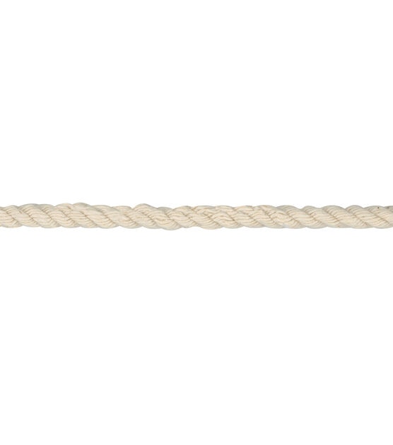 Simplicity Twisted Cotton Cord Trim 0.19'' Natural