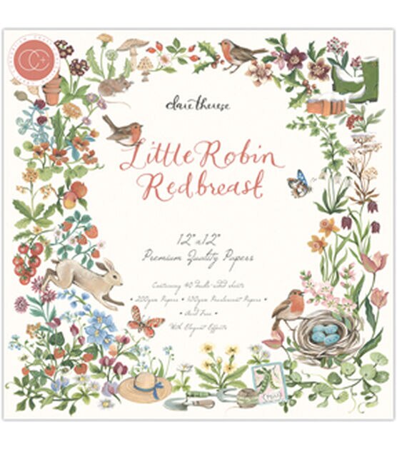 Craft Consortium 12" x 12" Little Robin Redhood Double Sided Paper Pack