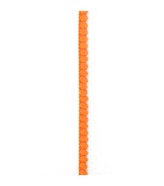 Simplicity Mini Puff Ball Trim 0.38'' Orange, , hi-res, image 2