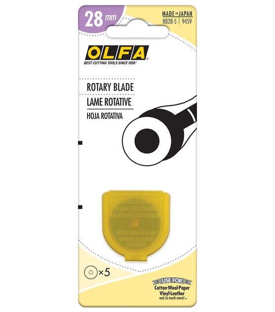 Olfa Rotary Blade Refills 28mm 5 Pkg