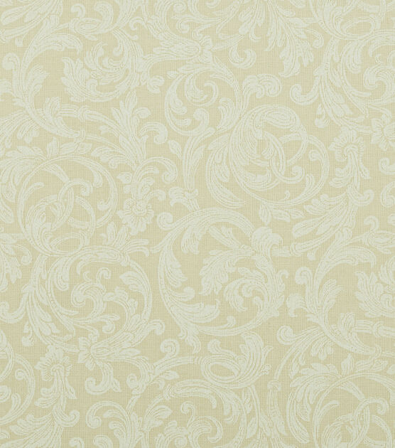 Rutabaga Floral Scroll 108" Wide Cotton Fabric