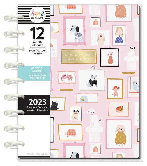 Happy Planner 2023 Cozy Critters Classic Vertical 12 Month Planner, , hi-res, image 2