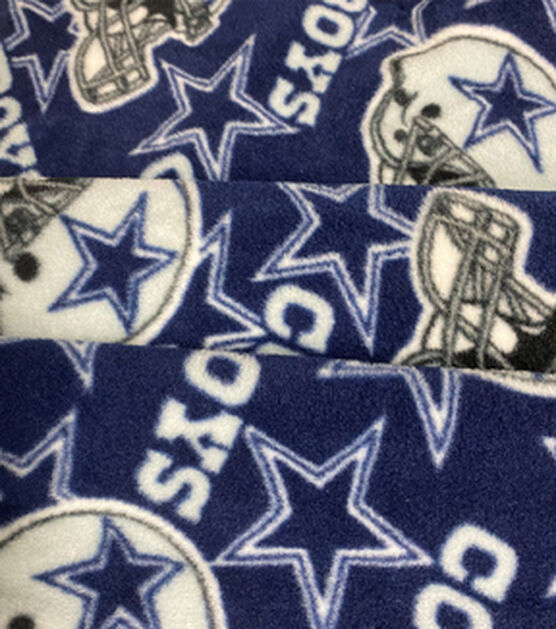 Fabric Traditions Dallas Cowboys Fleece Fabric Tossed, , hi-res, image 3