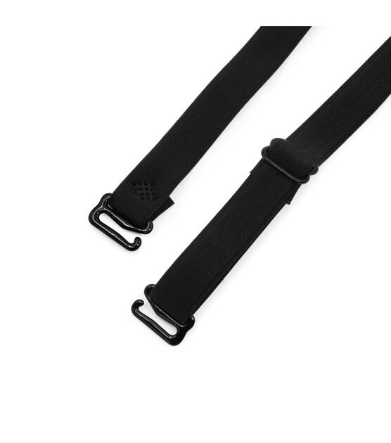 Dritz Detachable &  Adjustable Fashion Straps, 1 Pair, Black, , hi-res, image 3