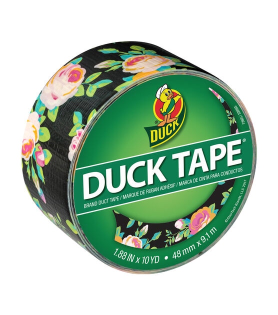 Duck Tape 1.88"x10yd Tape Neon Floral