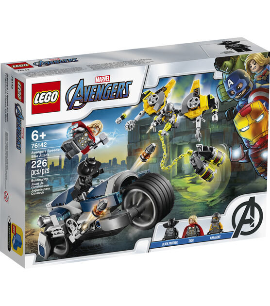 LEGO Super Heroes Avengers Speeder Bike Attack 76142 Set