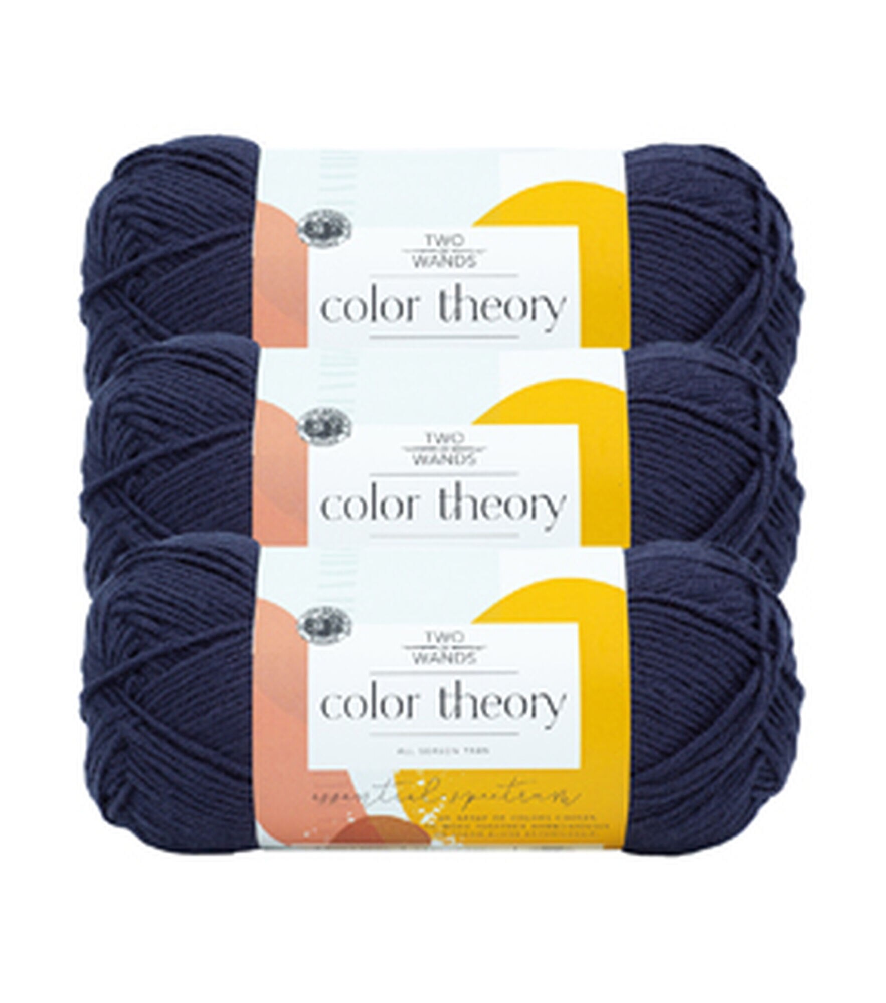 Lion Brand Color Theory Yarn 3 Bundle