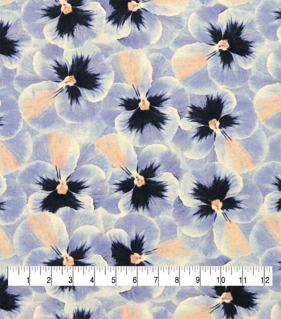Packed Floral Flannel Fabric, , hi-res, image 3
