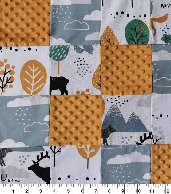 Greatest Adventure Nursery Cheater Quilt Fabric, , hi-res, image 2