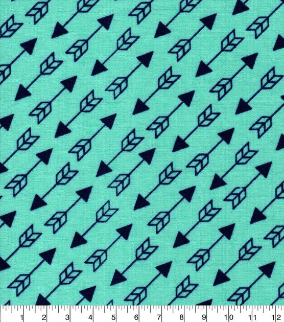Arrows on Aqua Quilt Cotton Fabric by Keepsake Calico, , hi-res, image 2