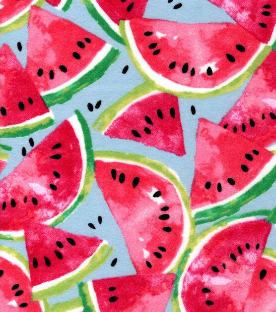 Watermelon Super Snuggle Flannel Fabric