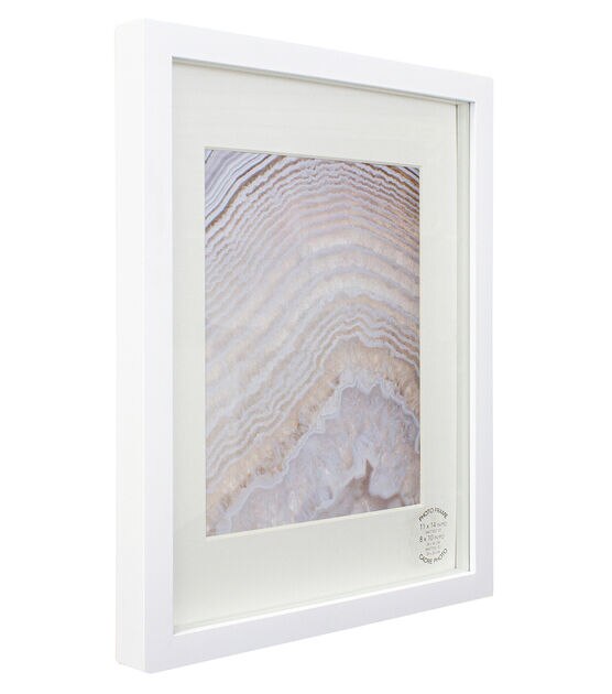BP 11"x14" Matted to 8"x10" White Single Image Gallery Photo Frame, , hi-res, image 2
