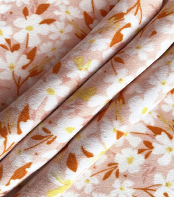 Pink & Orange Jersey Knit Fabric, , hi-res, image 3