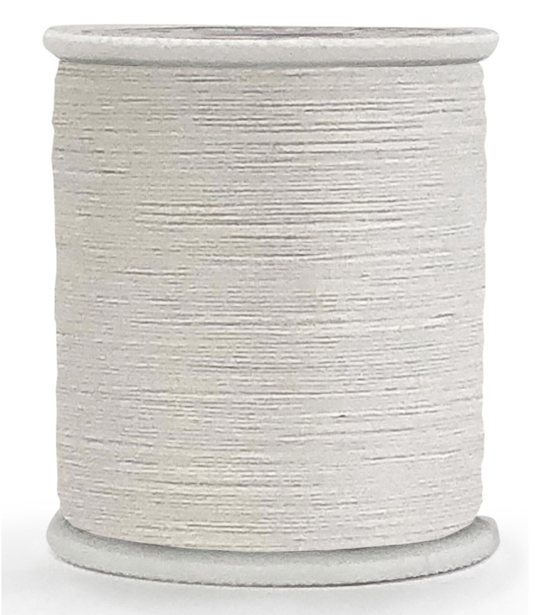 Americana 150yd 3ply Glaced Hand Quilting Cotton Thread, White, hi-res