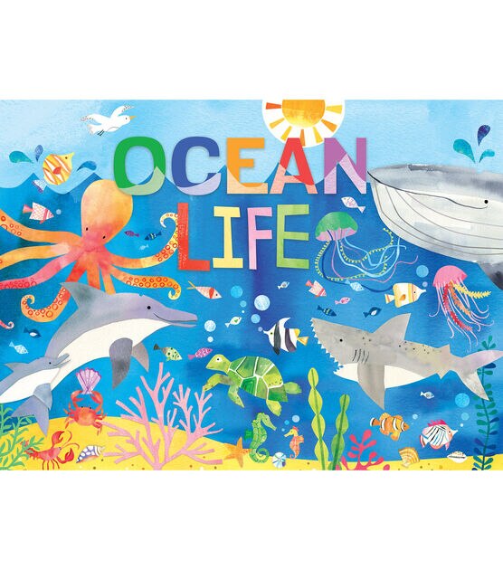 MasterPieces 19" x 14" Ocean Life Jigsaw Puzzle 24pc, , hi-res, image 2