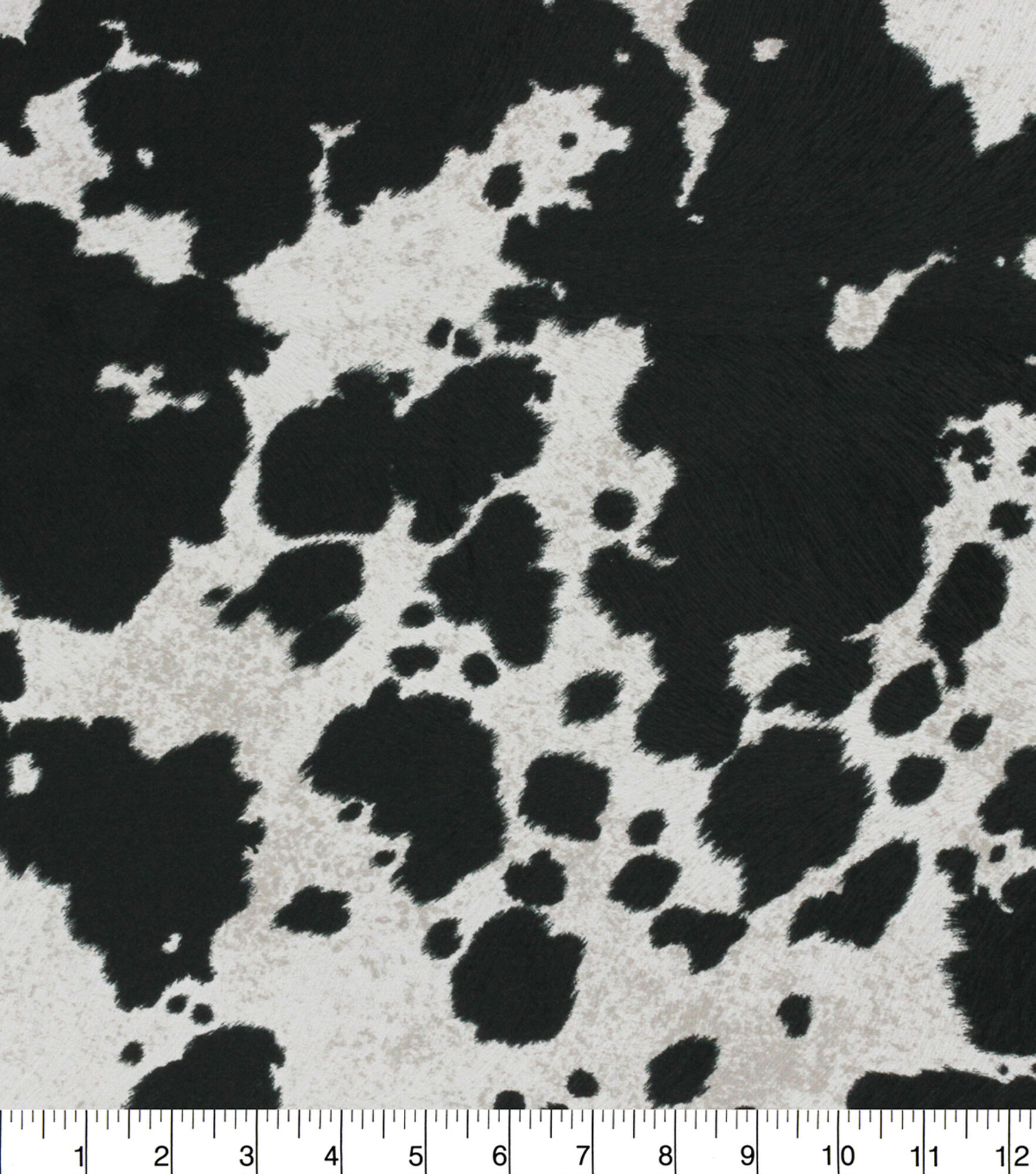 Richloom Holstein Black Upholstery Hide Fabric, Black, hi-res