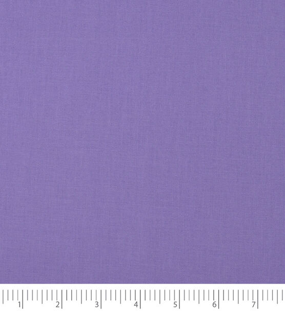 Singer Purple Solid Cotton Fabric Quarter