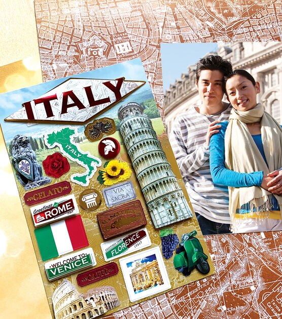 Paper House Italy Destination Stickers, , hi-res, image 2