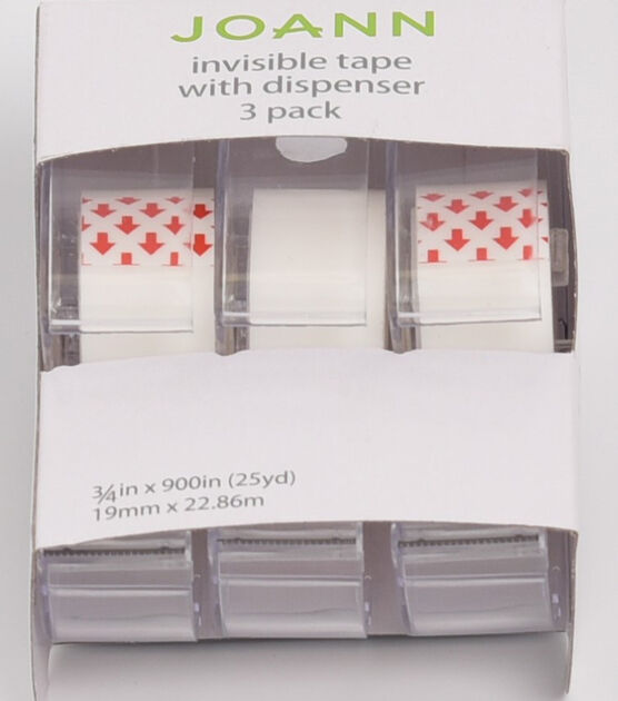 Invisible Tapes with Dispensers 3 pk, , hi-res, image 2