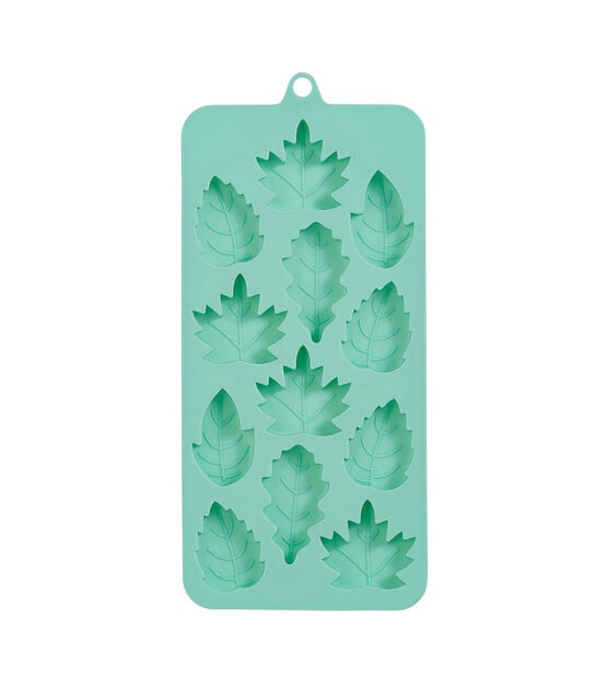 4" x 9" Silicone Leaves Candy Mold by STIR, , hi-res, image 2