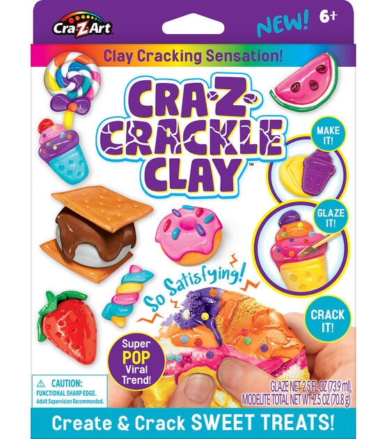 Cra-Z-Art 2.5oz Crackle Clay Sweet Treats