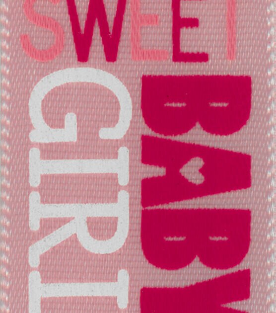Hot Pink Gingham ribbon printed on 7/8white single face satin