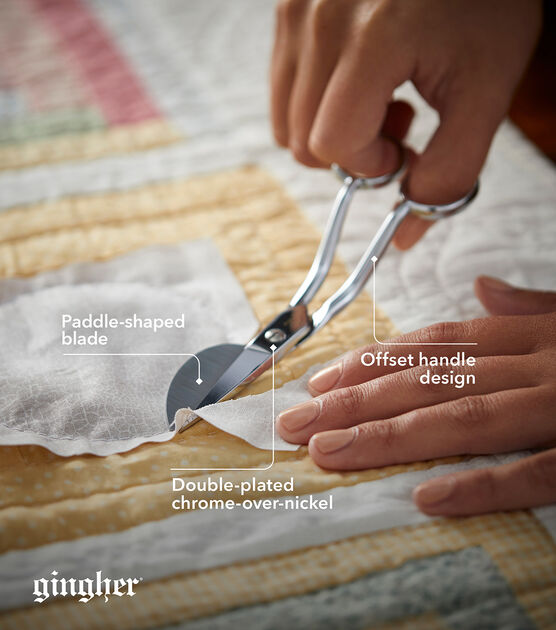 Gingher 6 in. Knife Edge Applique Scissors