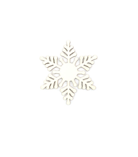 4 Christmas Wood Snowflake Decor 5 by Place & Time