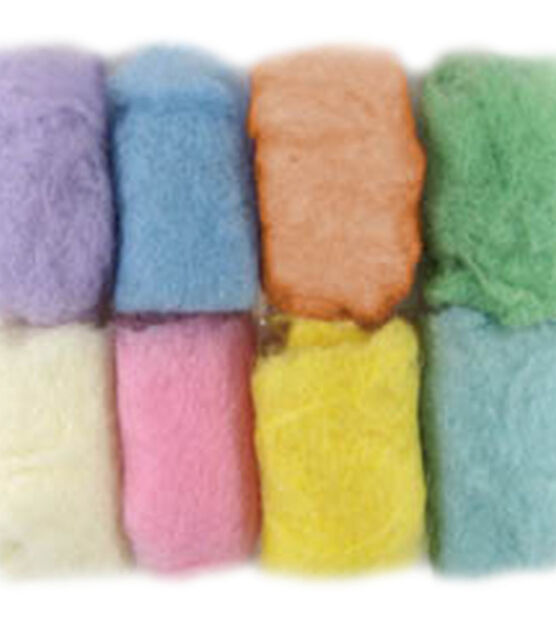 Dimenions 2.8oz Feltworks Pastel Wool Roving Value Pack, , hi-res, image 2