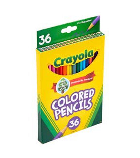 Crayola 36ct Bright Long Colored Pencils, , hi-res, image 3