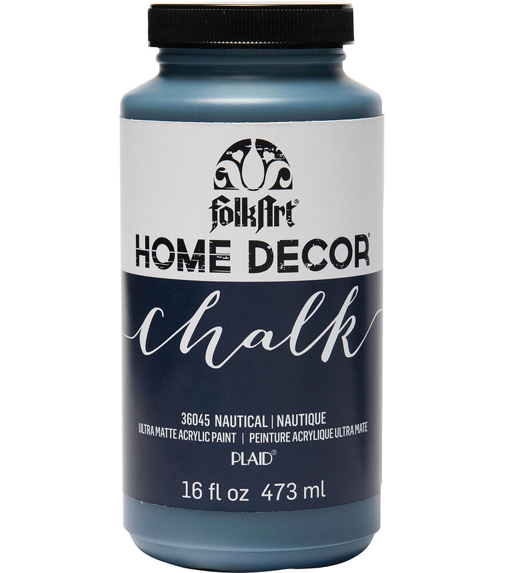  FolkArt Home Decor Ultra Matte Chalk Finish Acrylic Craft Paint  Set Formulated for No-Prep Application Designed for Beginners and Artists,  2 oz Bottles, Top Colors