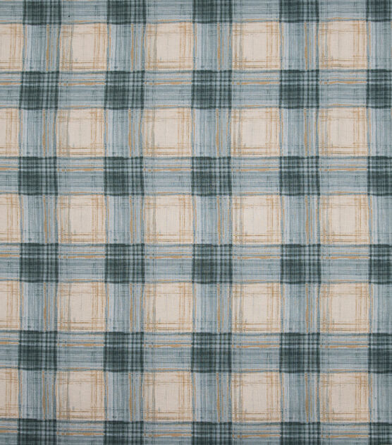 Blue Watercolor Plaid Quilt Cotton Fabric by Keepsake Calico, , hi-res, image 2
