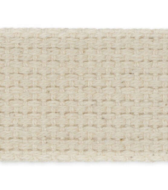 Dritz 1-1/4" Cotton Belting & Strapping, Natural, , hi-res, image 3