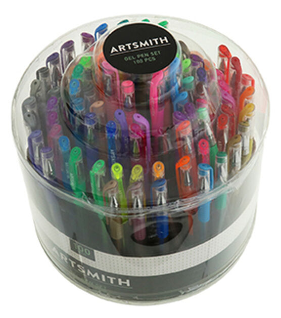 100ct Rainbow Gel Pen Carousel by Artsmith