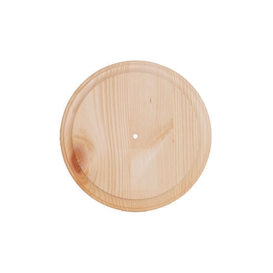 Walnut Hollow 11in Round Pinewood Clock Face