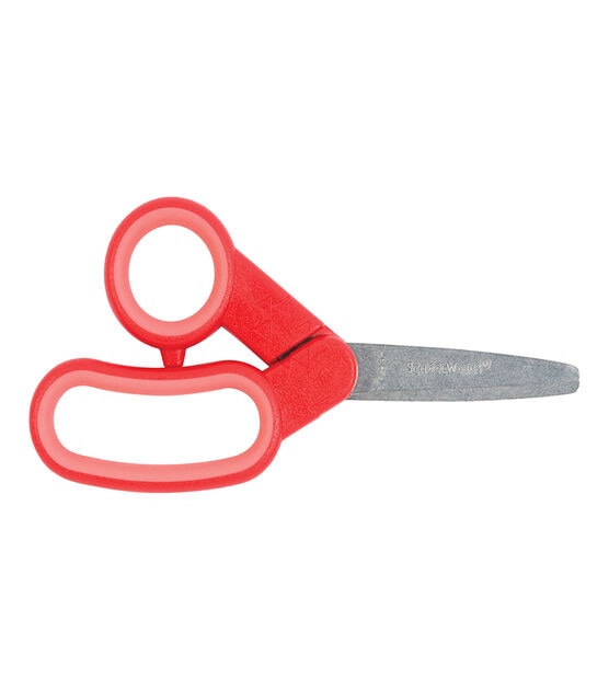 Fiskars 5" Blue & Red Blunt Tip Kids Scissors 2ct, , hi-res, image 3