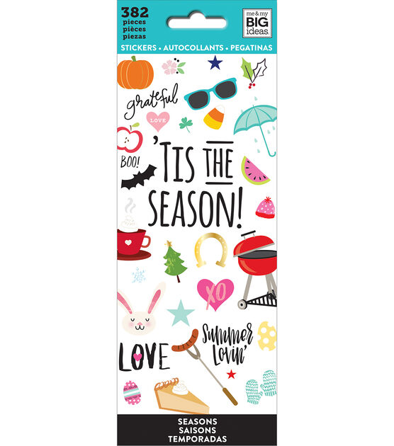 382pc 'Tis the Season Happy Planner Sticker Pack