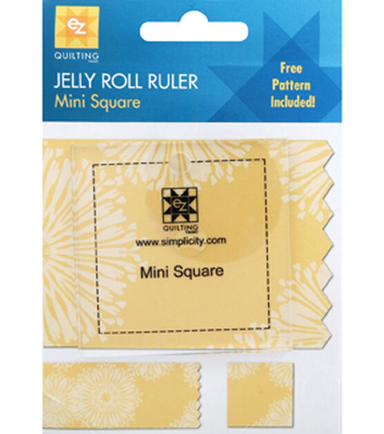 Ez Quilting Mini Square Jelly Roll Ruler