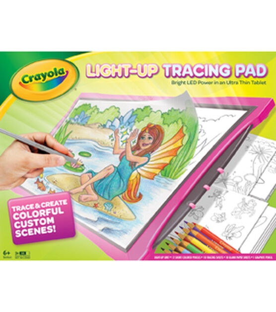 Crayola Light Up Tracing Pad with Eye-Soft Technology, Gift 