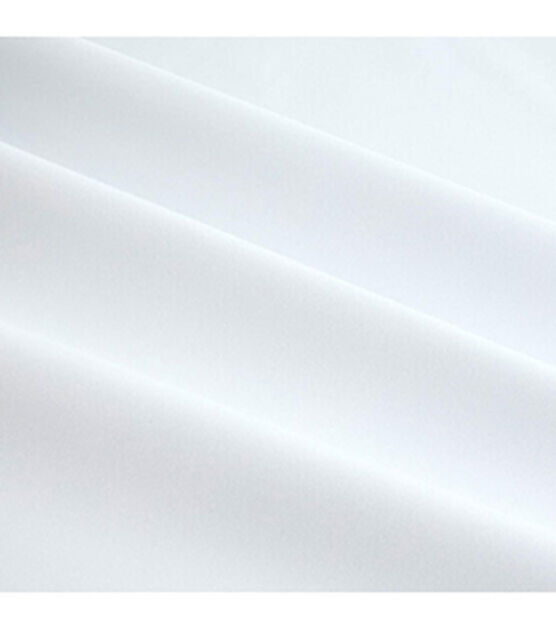99.9% Blackout Drapery Lining Fabric White Sold by Yard 54 wide