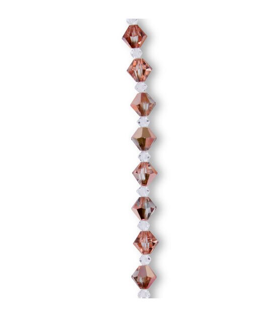 6mm Brown Glass Strung Bead Strand by hildie & jo, , hi-res, image 3