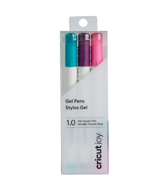 Cricut Joy 1mm Teal & Pink Gel Pens 3ct, , hi-res, image 1