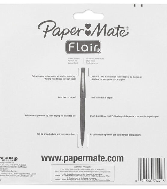 Paper Mate Flair Medium Felt Tip Fashion Assorted