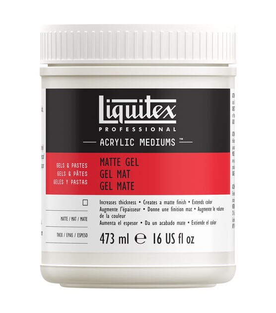 Liquitex 16 oz Matte Acrylic Gel Medium