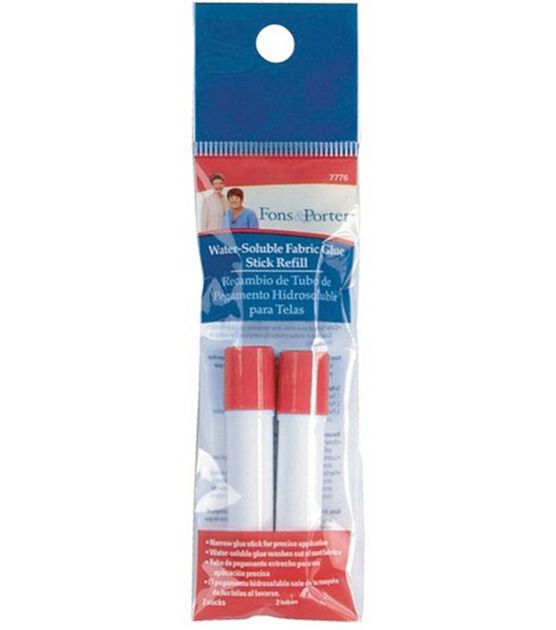  Sewline Water-Soluble Fabric (2 Pack), Blue Glue Pen