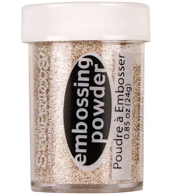 Stampendous 0.85 oz Opaque Embossing Powder Golden Sand